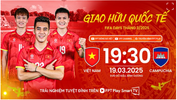 Chiến thuật đội hình giữa Việt Nam vs Campuchia